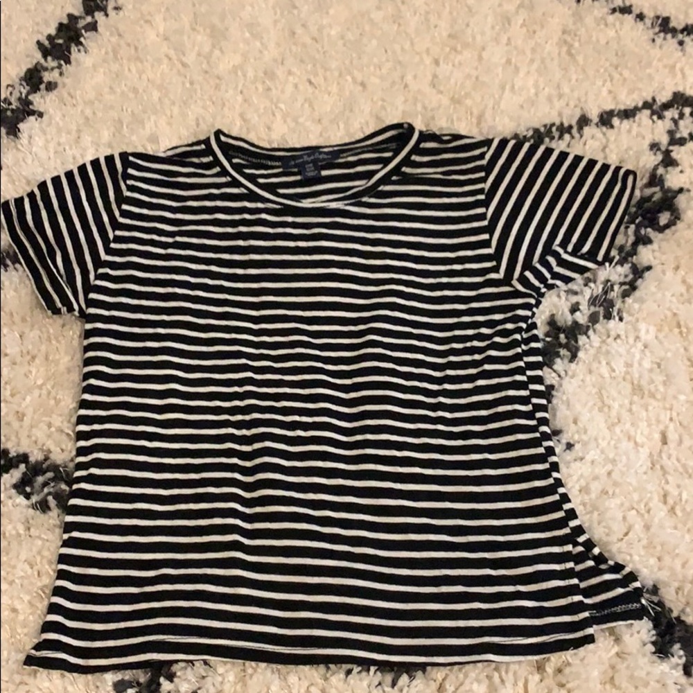 American Eagle Striped Crop Top